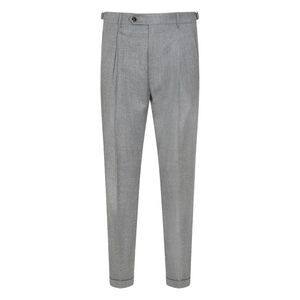 Berwich Grey Trousers - Tailored Trousers Men
